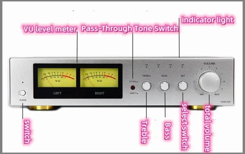 Audio Music Youtube - AC220V AC110V 200W*2 2.0 Channel IRF240