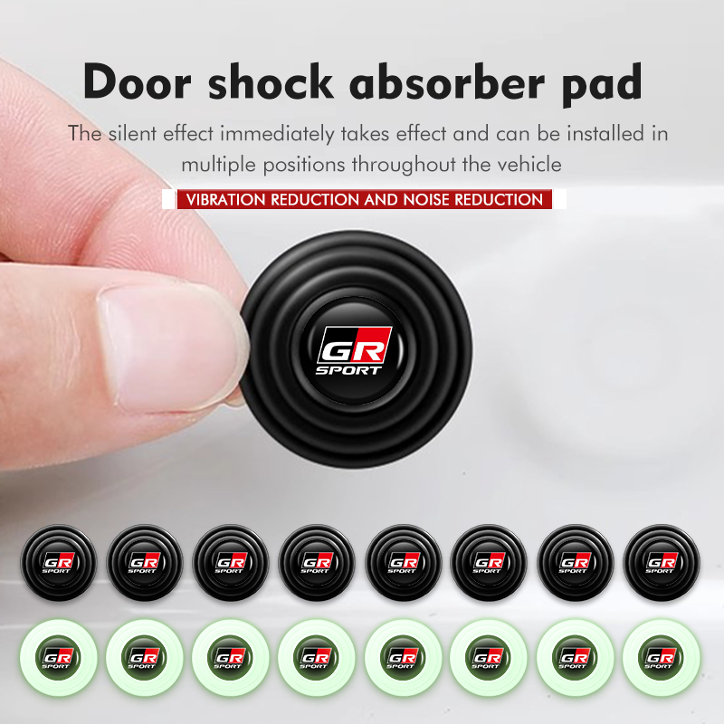 Audio Music Car - Car Logo Door Shock Absorbing Pad