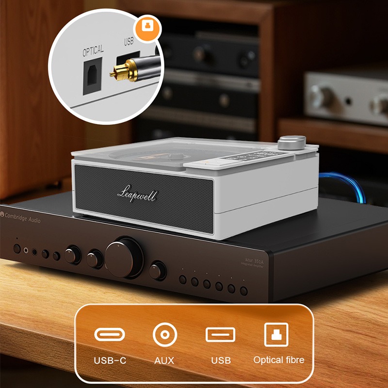 Multifunctional Album CD Playe - Amazon Music Audio Quality reseña y precio