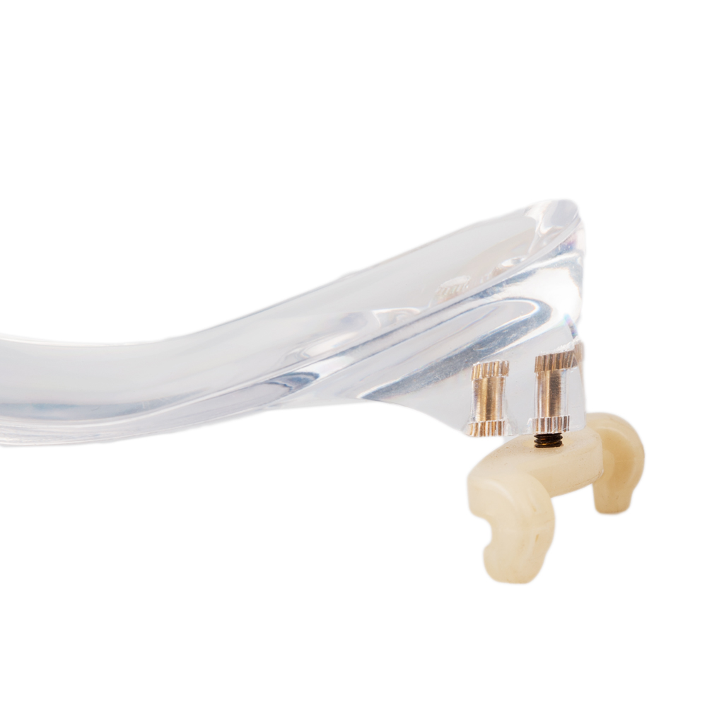 LOOK Adjustable Crystal Transp - Violin Shoulder Rest reseña y precio