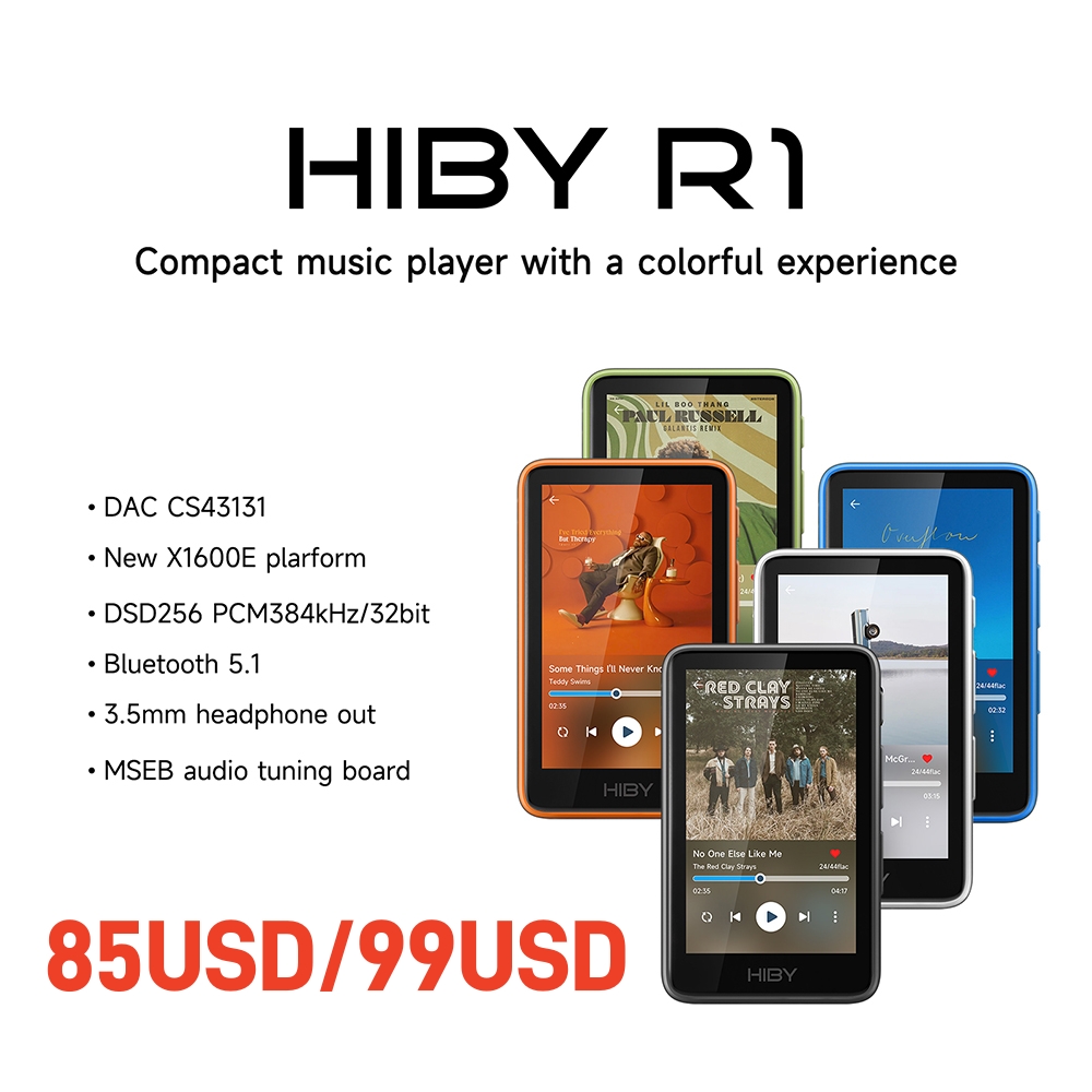 HiBy R1 HiFi Audio Music Playe - Audio Music Web reseña y precio