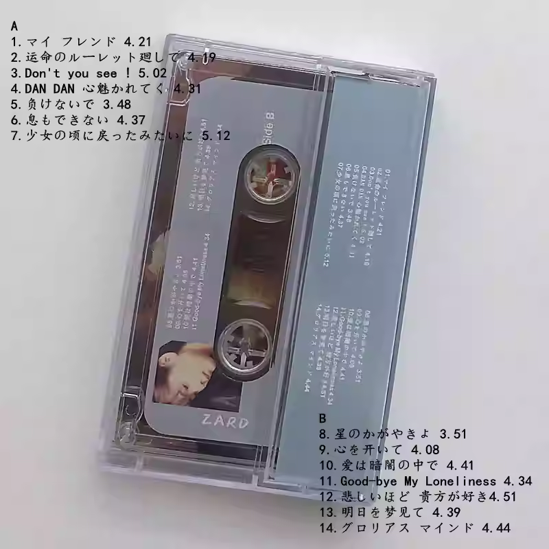 J-Pop Album ZARD Cassette Tape - Audio Music Car reseña y precio