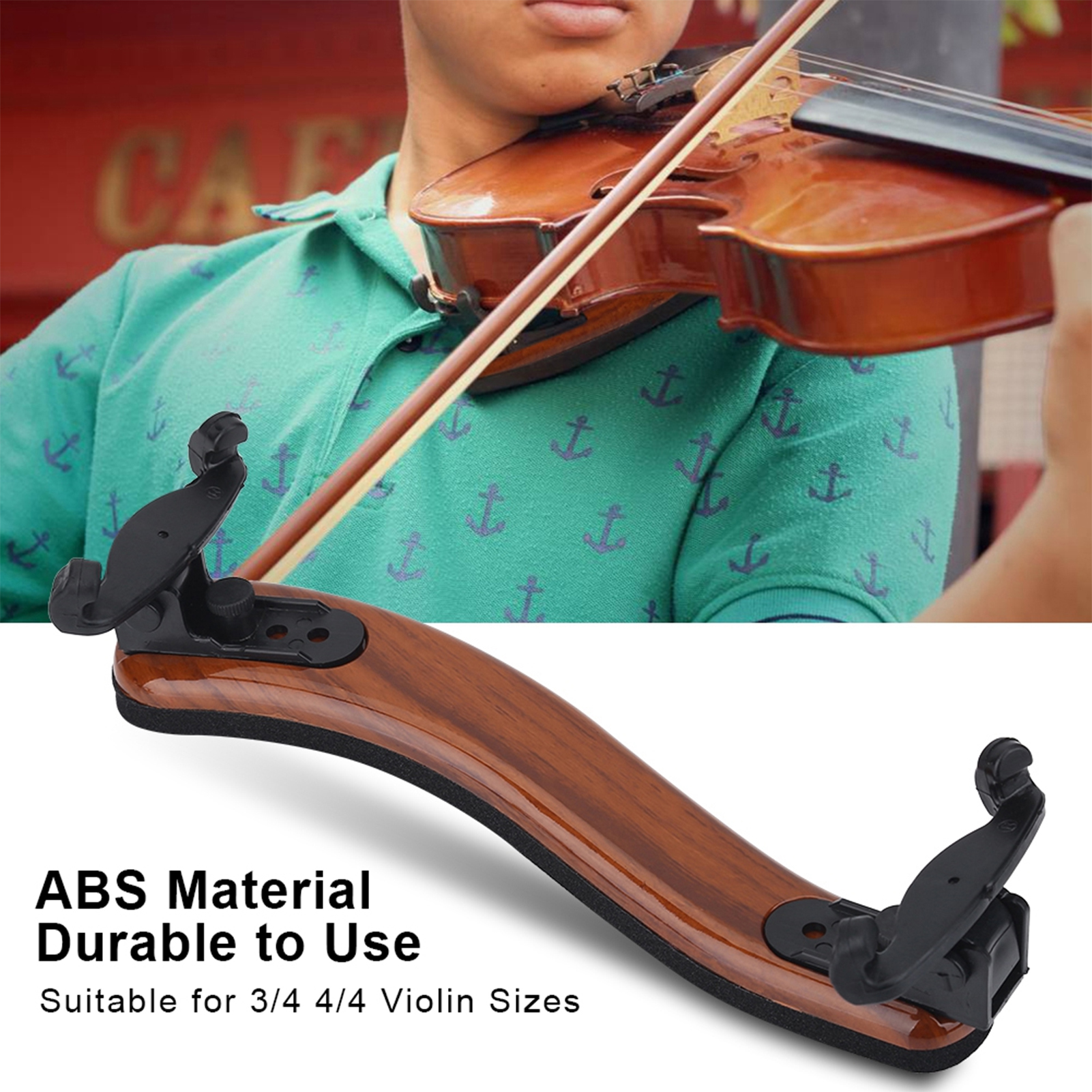 Violin Shoulder Rest Plastic P - Violin Shoulder Rest reseña y precio