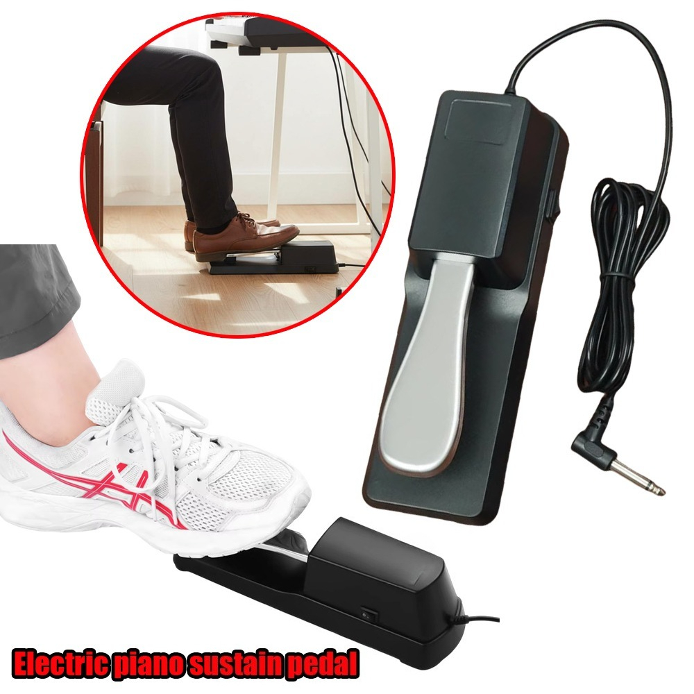 Digital Piano Sustain Pedal Ad - Piano Sustain Pedal reseña y precio