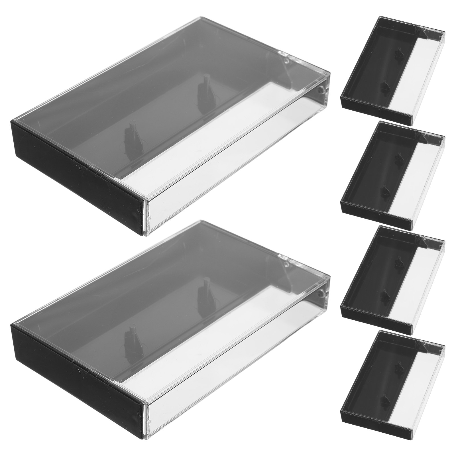 6pcs Audio Cassette Case Stora - Audio Music Cover reseña y precio