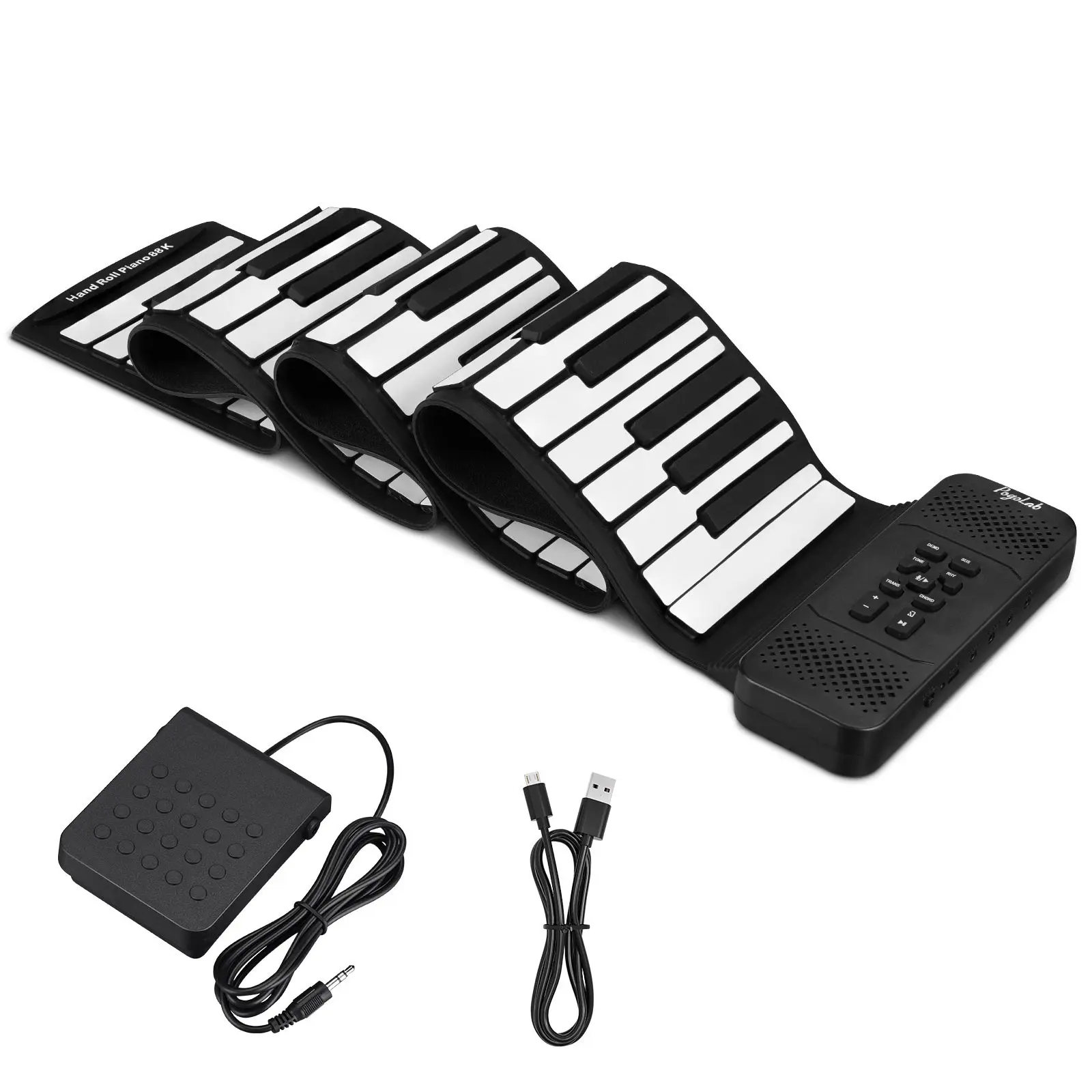 Pogolab 88 Keys Hand Roll Up P - Piano Sustain Pedal reseña y precio