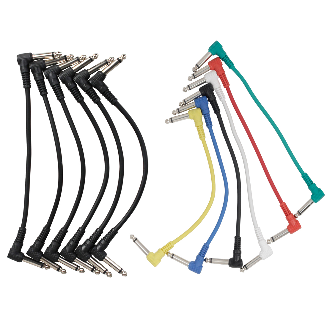 6 Pcs Guitar Effect Pedal Cabl - Audio Music Effect reseña y precio