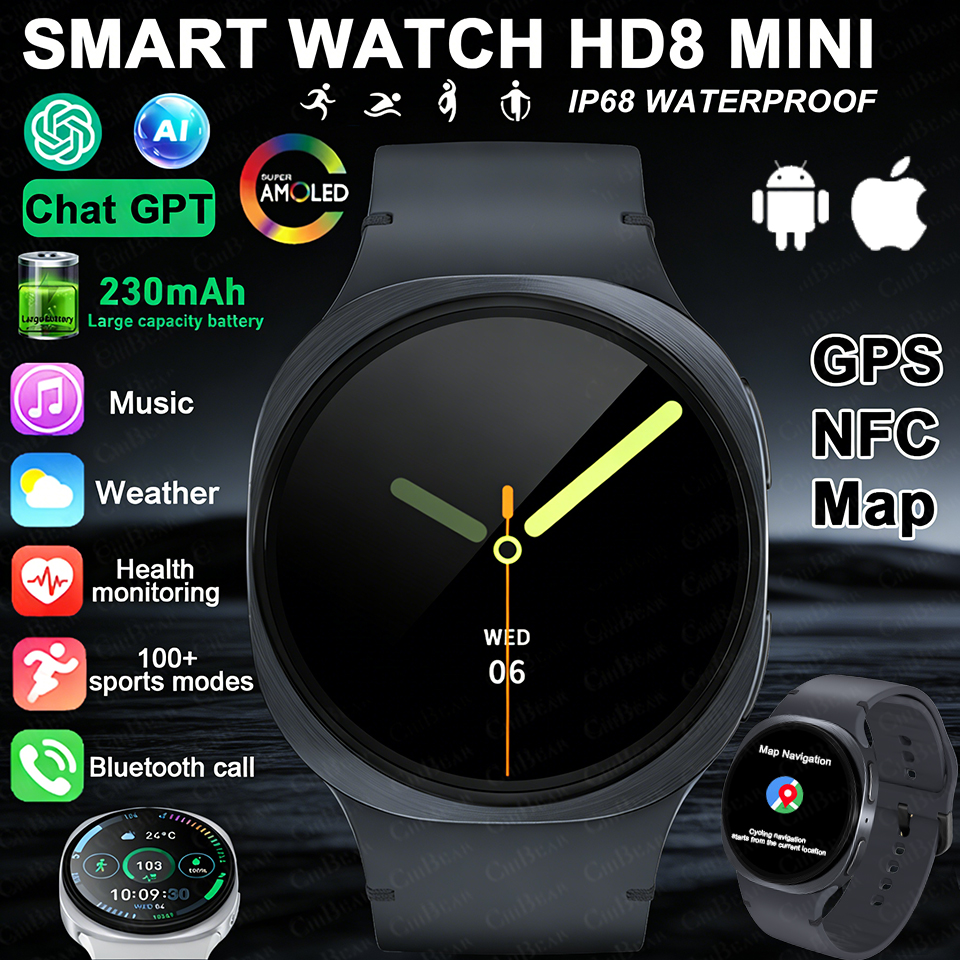 2026 New Watches 8 Mini GPS Tr - Audio Music Light reseña y precio