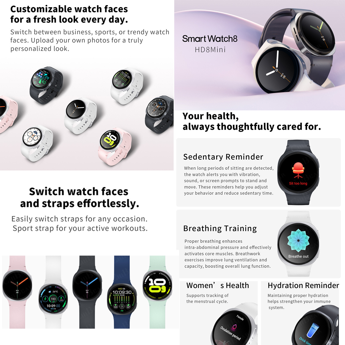 2026 New Watches 8 Mini GPS Tr - Audio Music Light reseña y precio