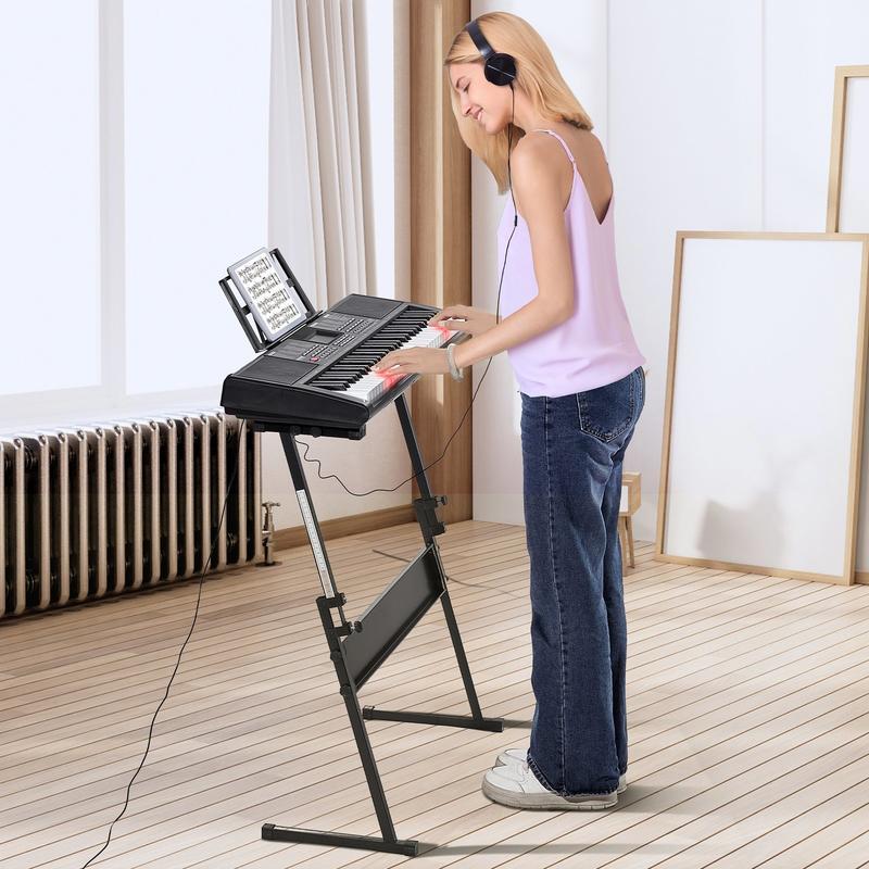 61 Key Digital Keyboard Piano, - Piano Sustain Pedal reseña y precio