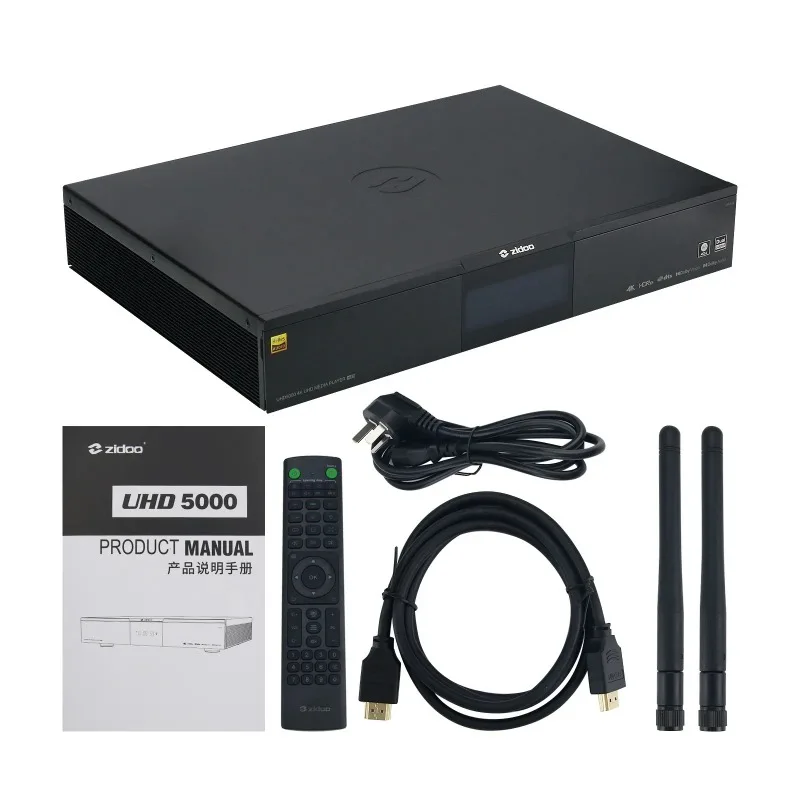 ZIDOO UHD5000 4K HDR Dolby Vis - Audiovision Music Player reseña y precio