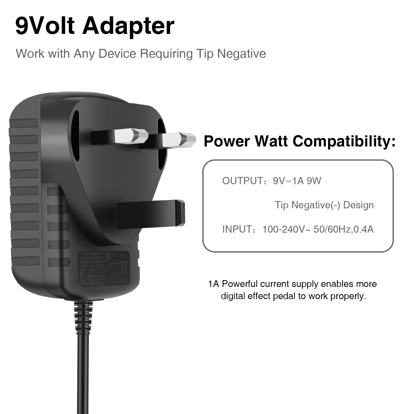 Lekato Power Adapter 6 Ways Mu - Audio Music Effect reseña y precio