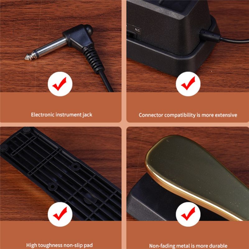 ABVH-Universal Piano Sustain D - Piano Sustain Pedal reseña y precio