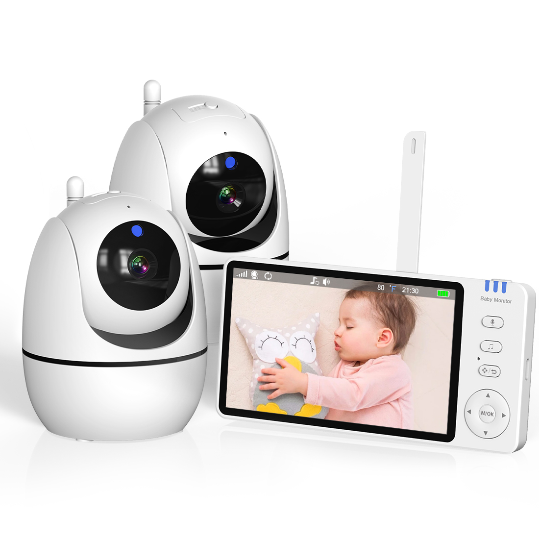 720P HD Wireless Video Baby  5 - Audiovision Music Player reseña y precio