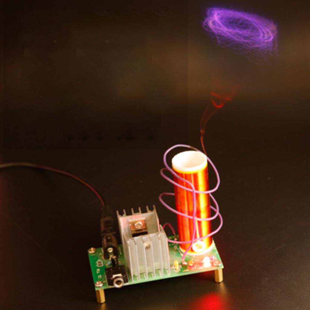 Small Musical Tesla Coil Plasm - Audio Music Light reseña y precio