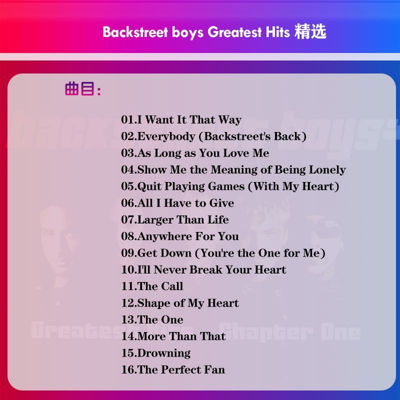 Music Audio CD Backstreet Boys - Audio Music Cover reseña y precio