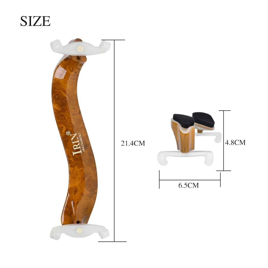 IRIN 4/4 3/4 Violin Shoulder R - Violin Shoulder Rest reseña y precio