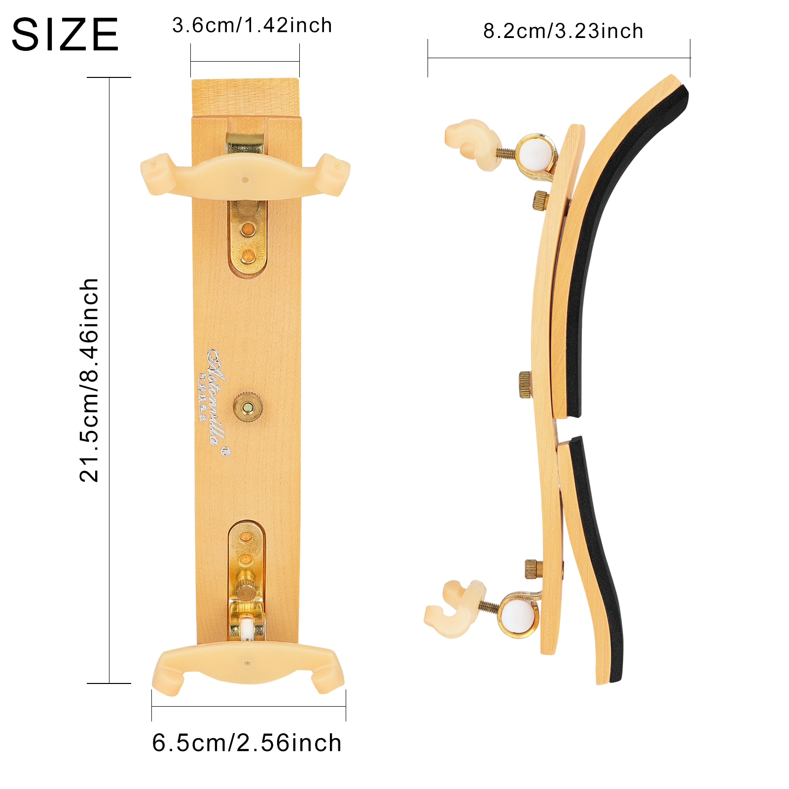 Astonvilla Violin Shoulder Res - Violin Shoulder Rest reseña y precio