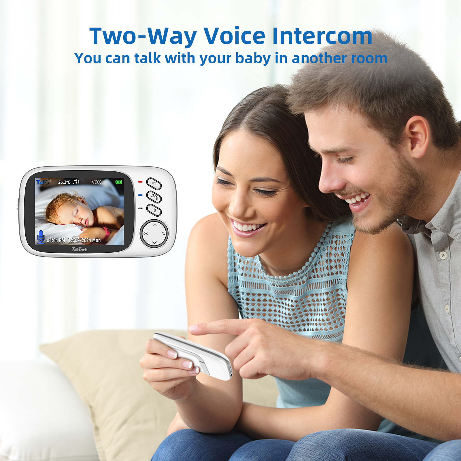 TakTark 3.2 Inch Wireless Vide - Audio Music Effect reseña y precio