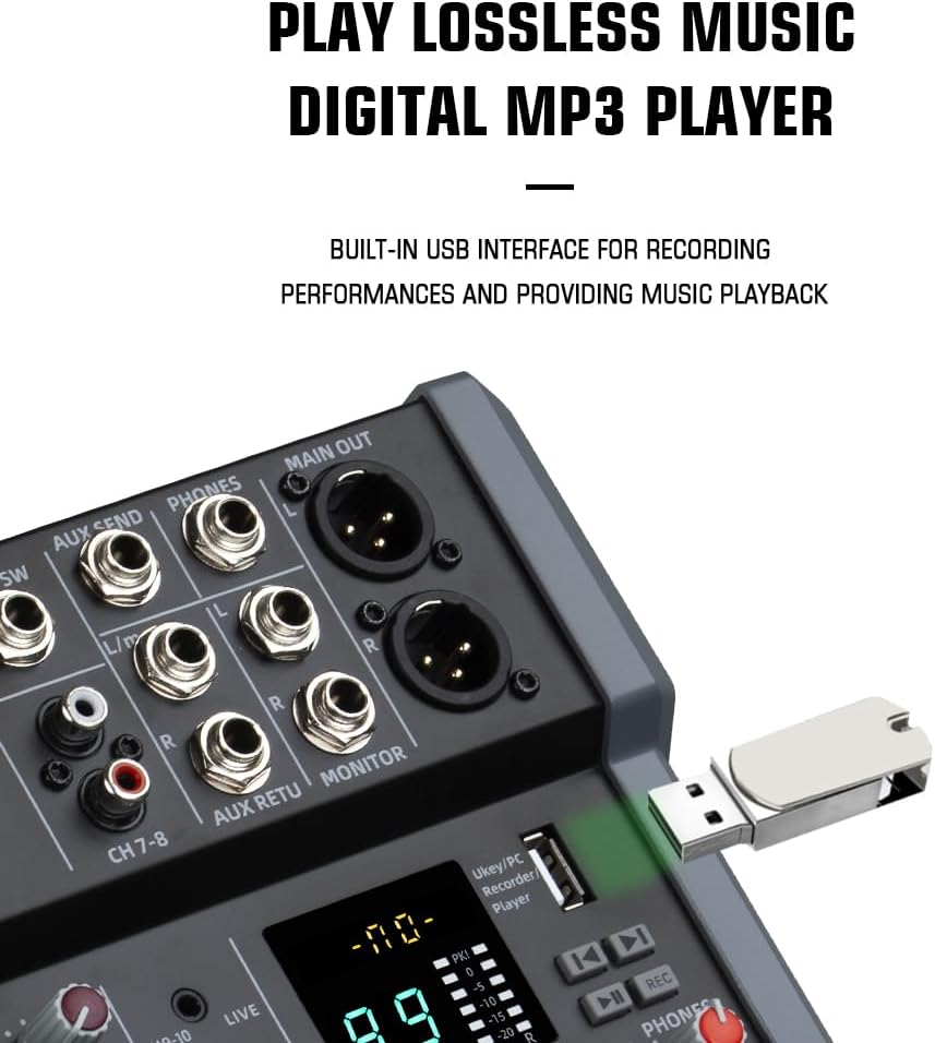 Professional  99DSP Effect Mix - Audio Music Effect reseña y precio