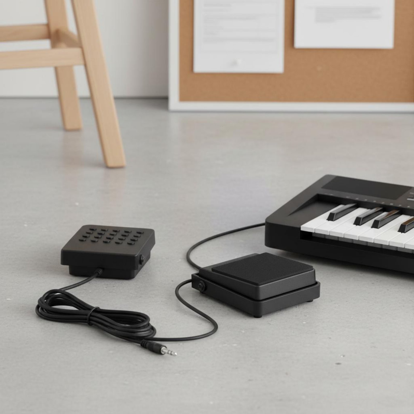 Digital Piano Sustain Pedal Po - Piano Sustain Pedal reseña y precio