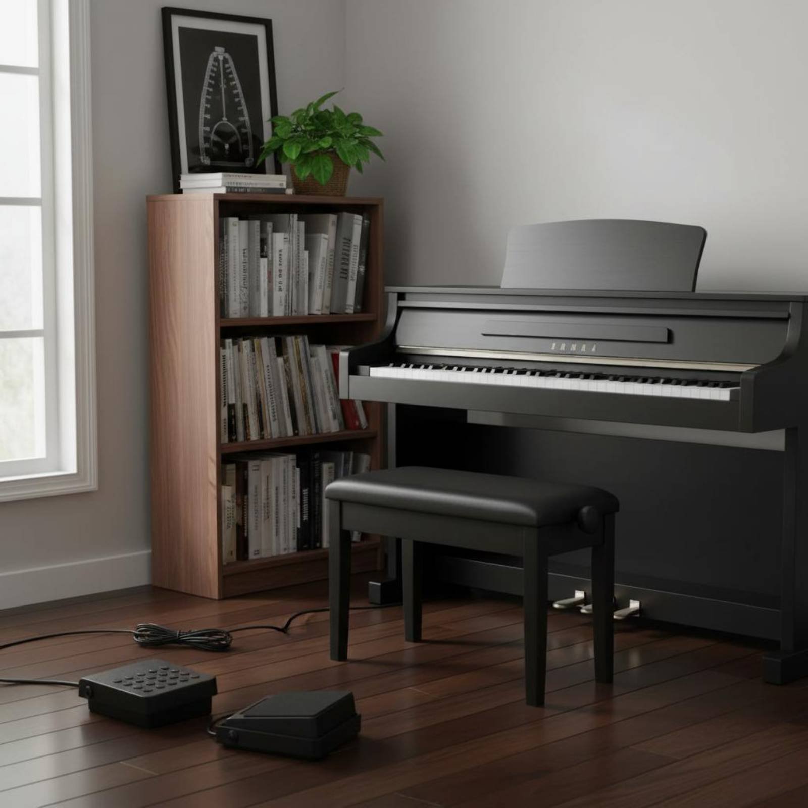 Digital Piano Sustain Pedal Po - Piano Sustain Pedal reseña y precio