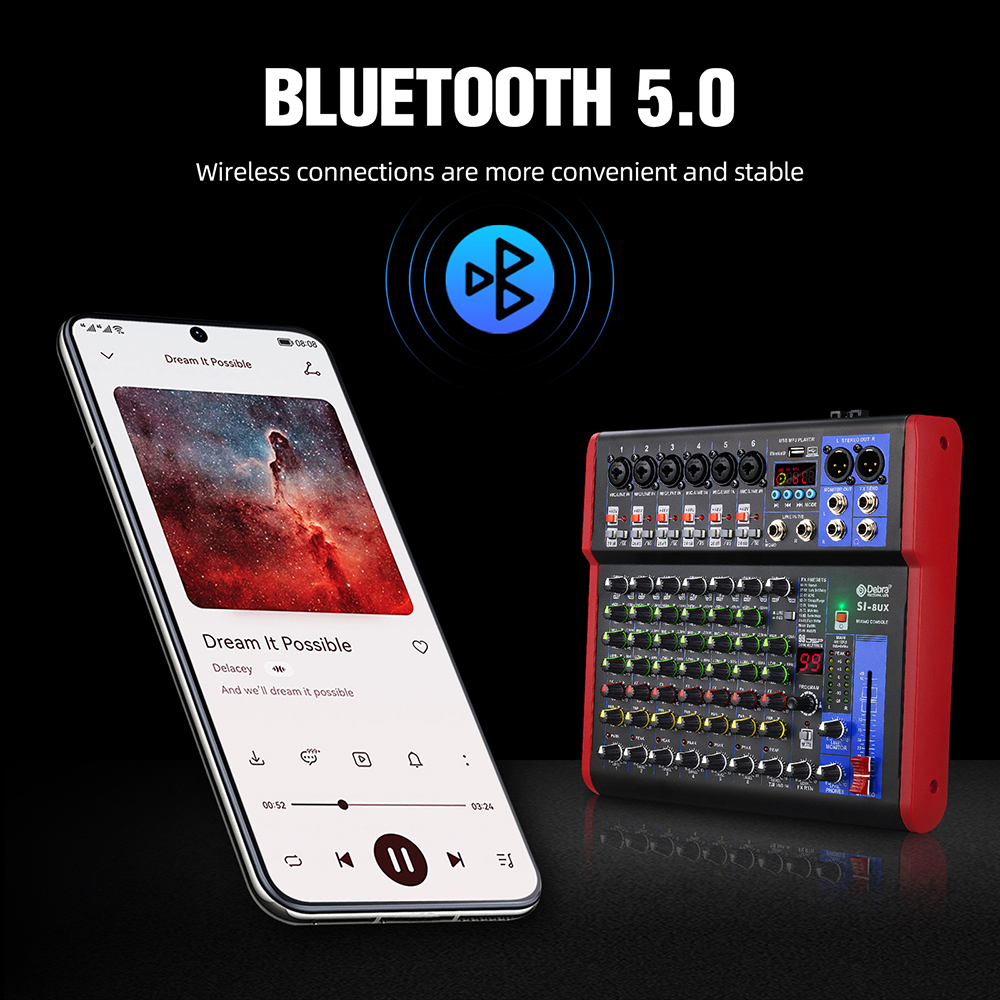 4 6 8-channel portable audio m - Audio Music Effect reseña y precio