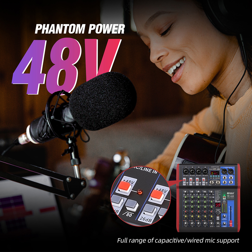 4 6 8-channel portable audio m - Audio Music Effect reseña y precio