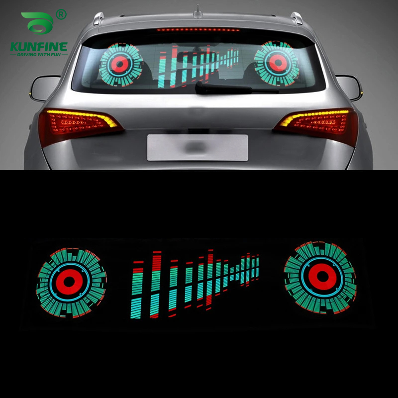 Car Windshield LED Sound Activ - Audio Music Light reseña y precio