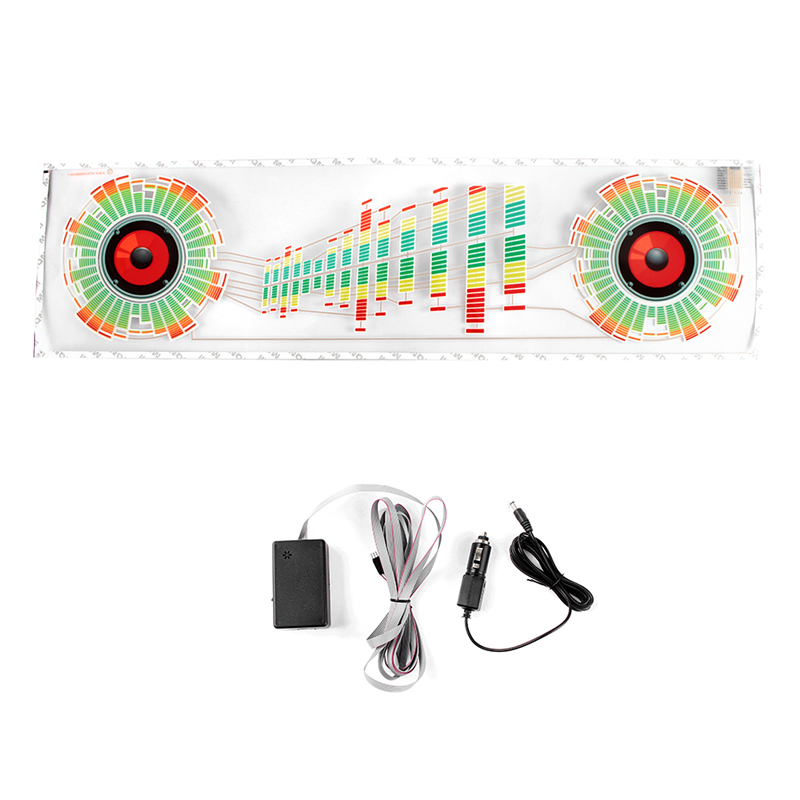 Car Windshield LED Sound Activ - Audio Music Light reseña y precio