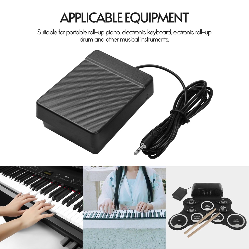 ​Silent Sustain Pedal​ ​3.5mm/ - Piano Sustain Pedal reseña y precio