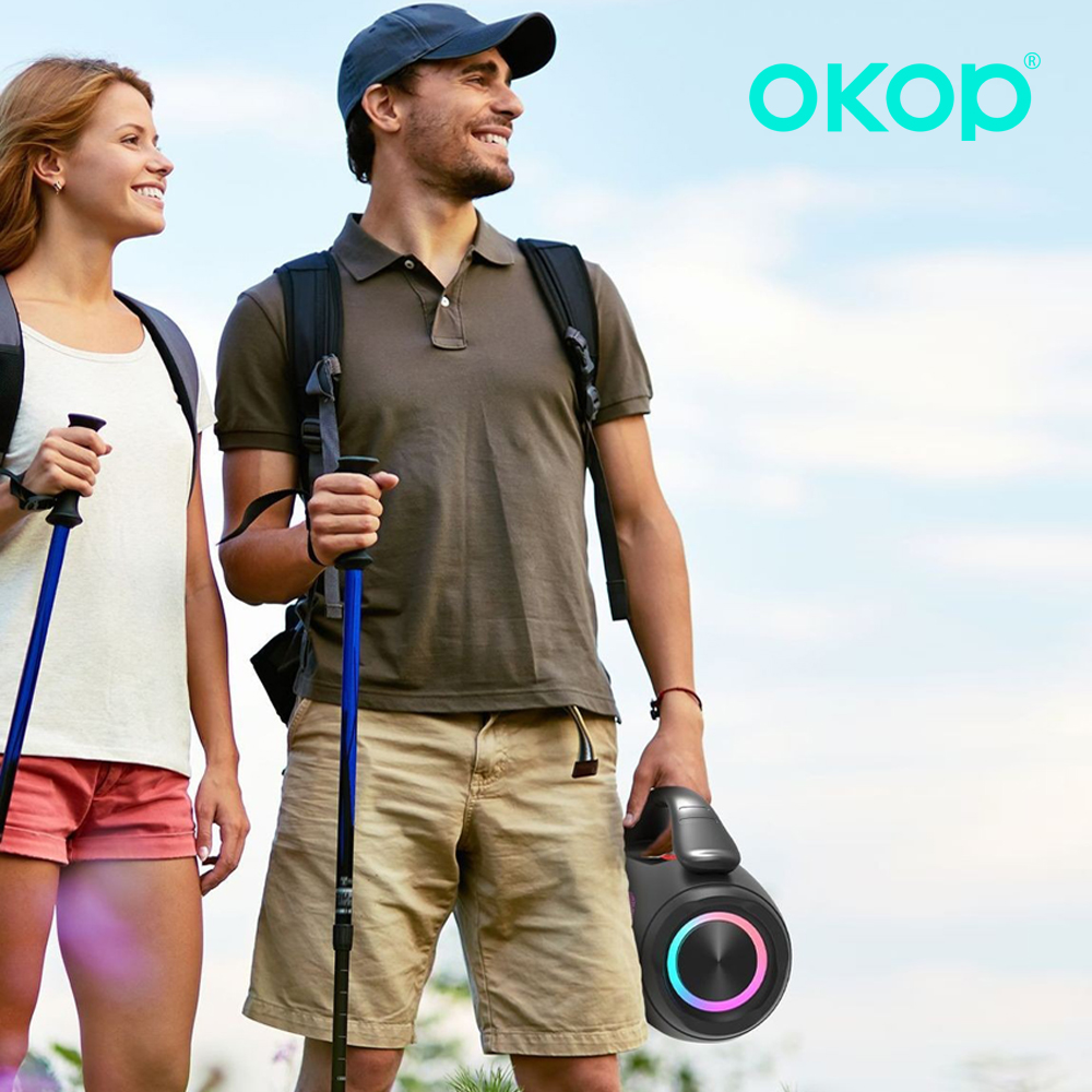 OKOP Bluetooth Speaker, AI Spe - Amazon Music Audio Quality reseña y precio