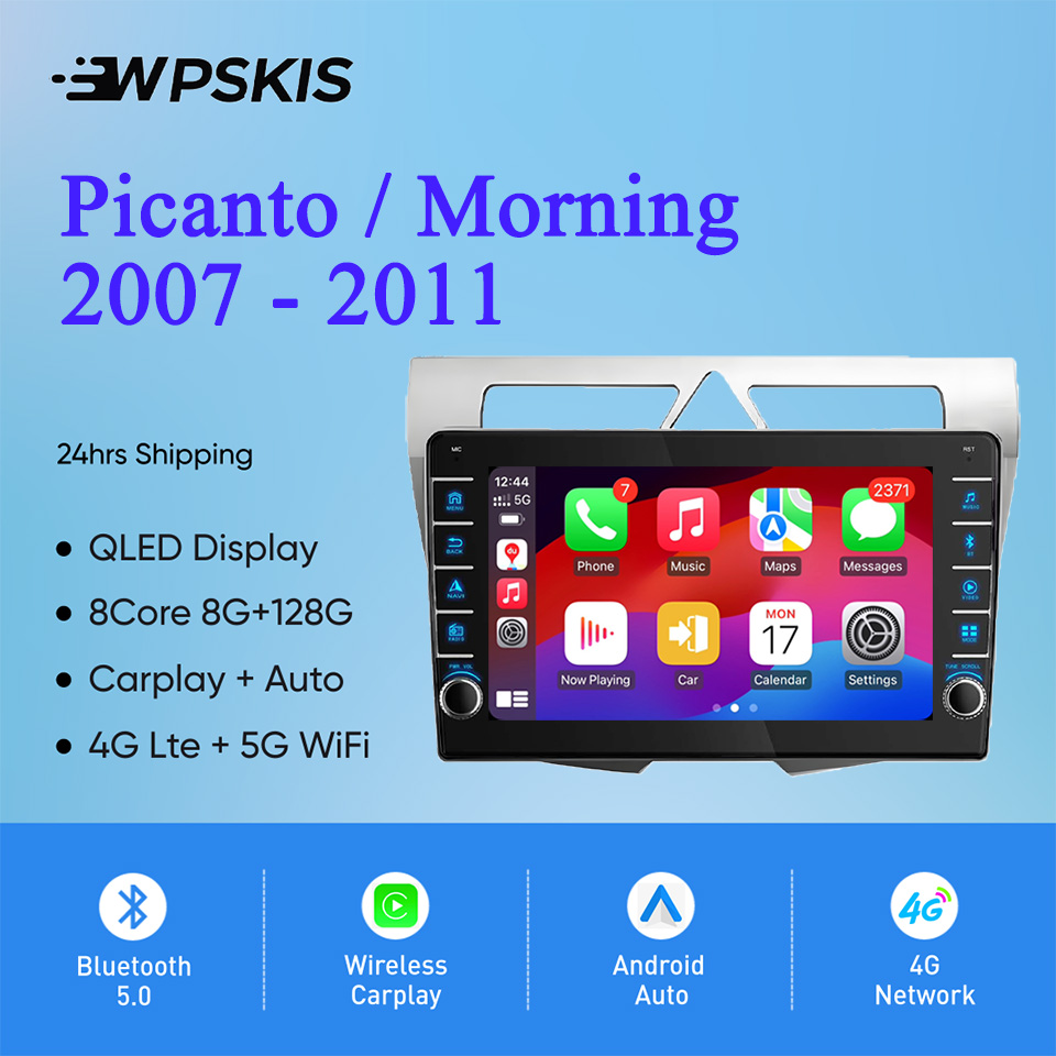 8G Ram 128GB QLED Car Radio Vi - Audio Music To Text reseña y precio