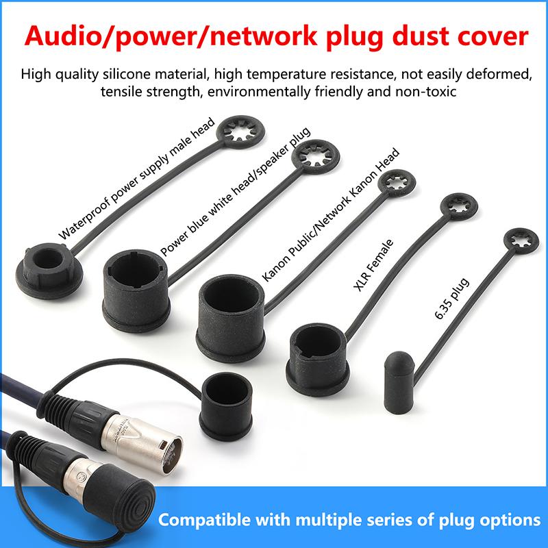 2Pcs Silicone Dust Cover Water - Audio Music Cover reseña y precio