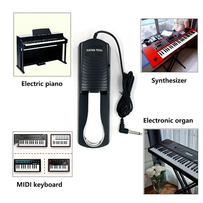 Piano Universal Sustain Damper - Piano Sustain Pedal reseña y precio