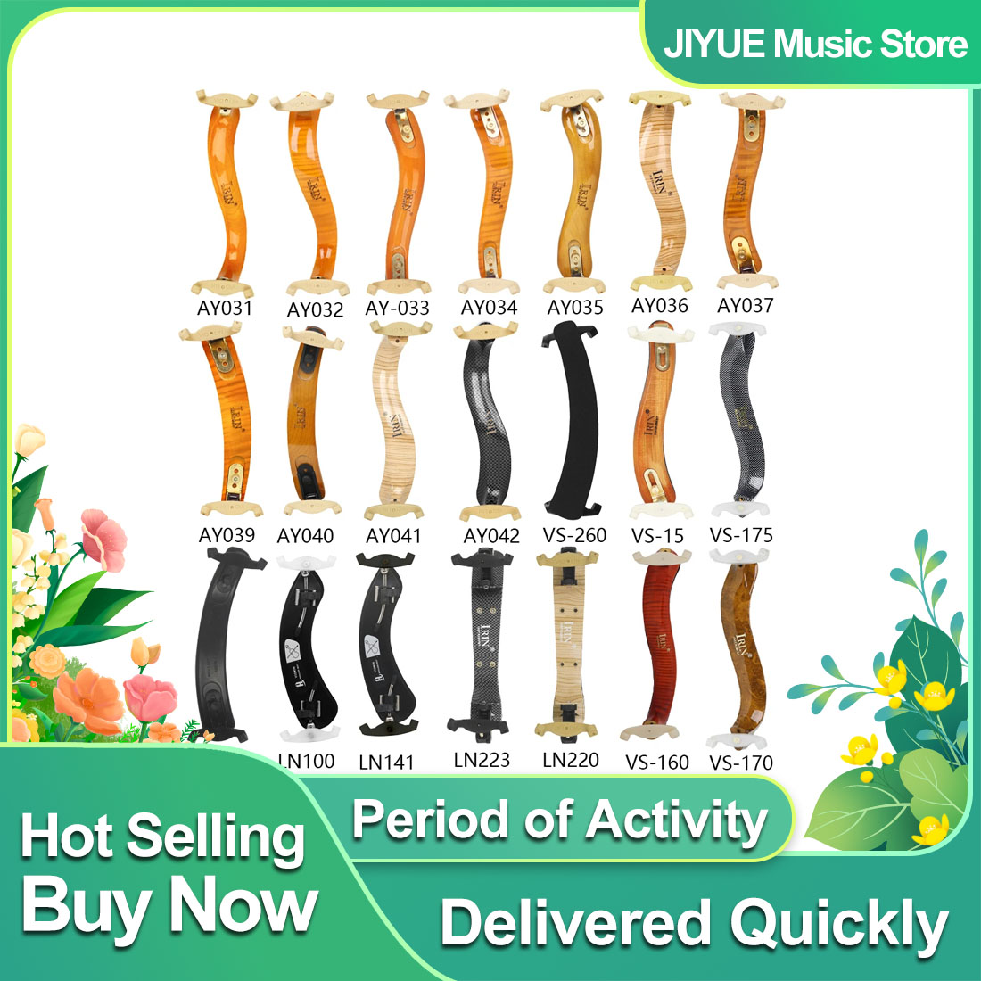 IRIN Violin Shoulder Rest 3/4  - Violin Shoulder Rest reseña y precio