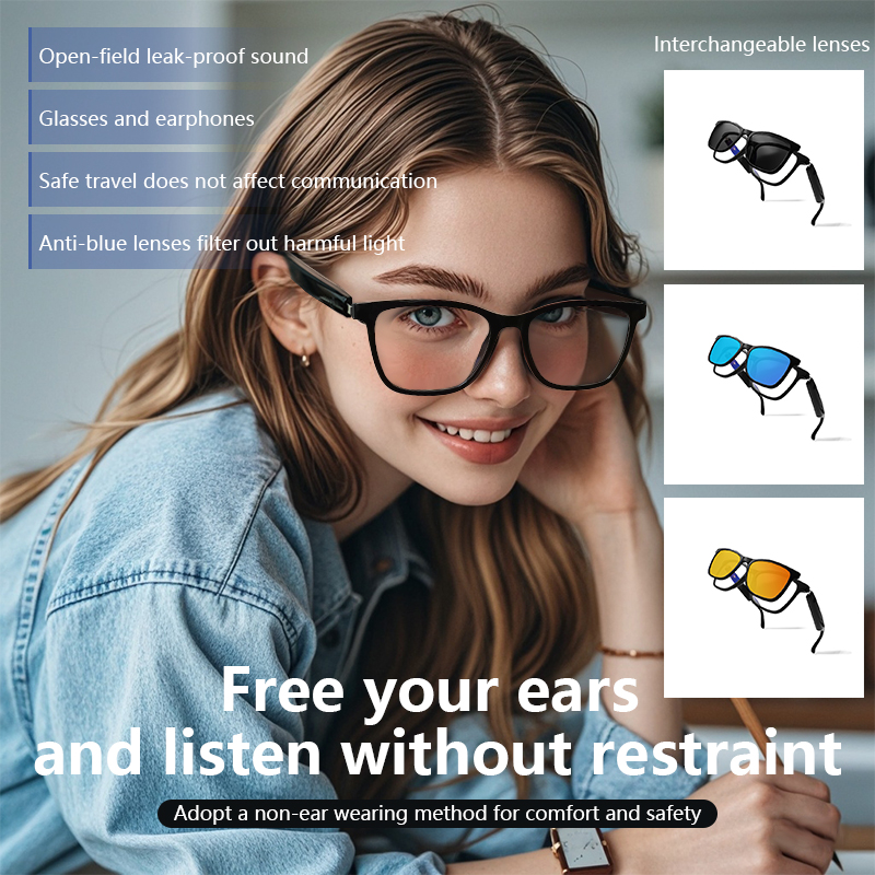 LIGE Bluetooth Smart Sunglasse - Audio Music Light reseña y precio