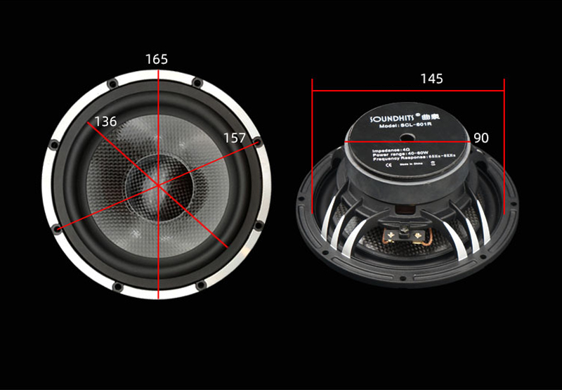 6.5 Inch Car Speaker 40-60W 4o - Amazon Music Audio Quality reseña y precio