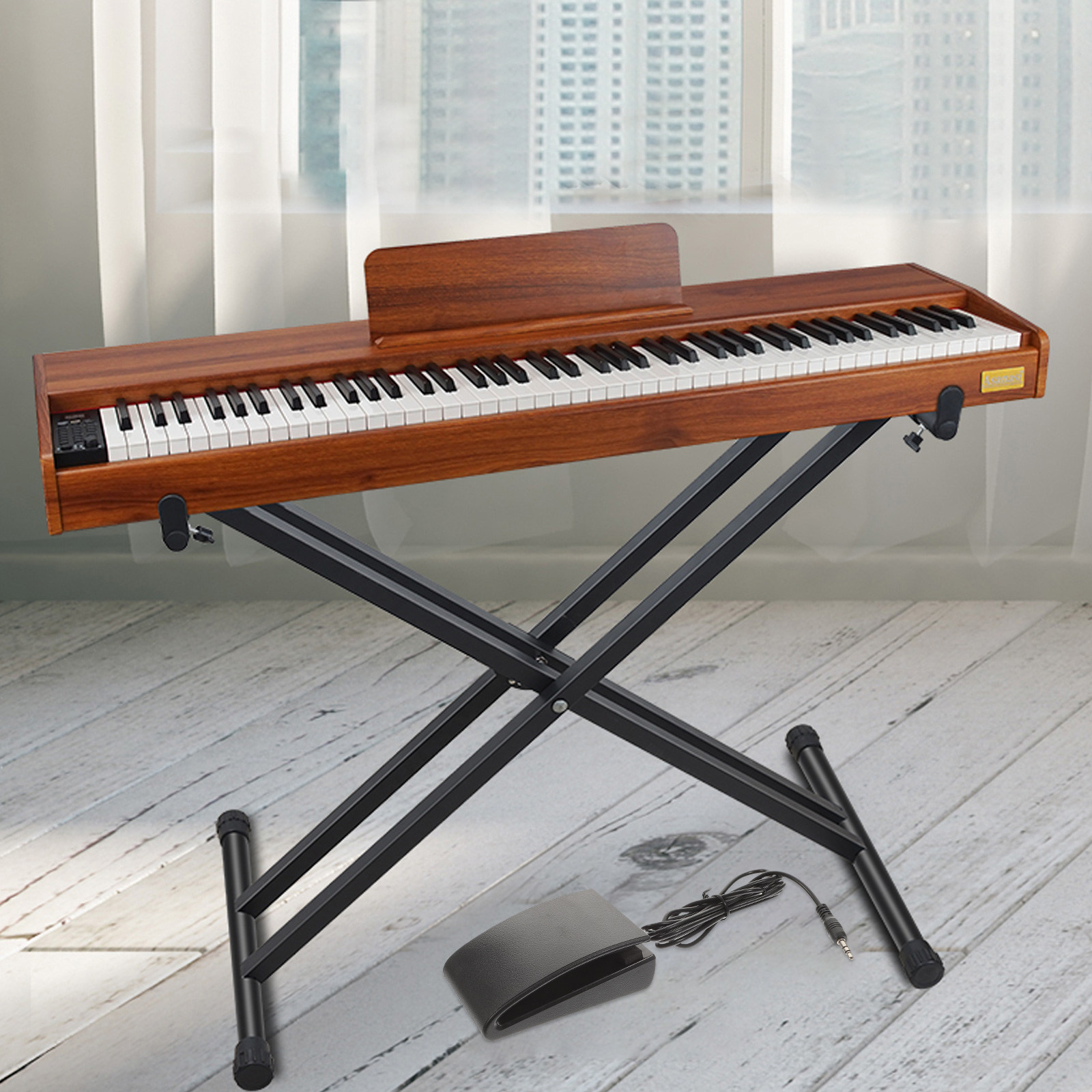 Damper Pedal for Keyboard Pian - Piano Sustain Pedal reseña y precio