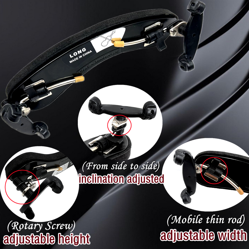 Adjustable violin Shoulder Pad - Violin Shoulder Rest reseña y precio