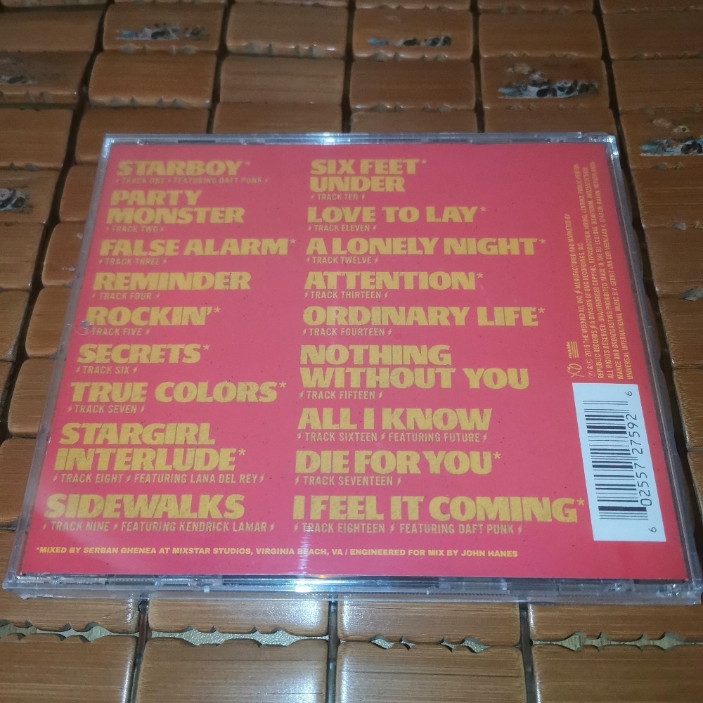 The Weeknd Starboy CD Synth Po - Audio Music New Song reseña y precio