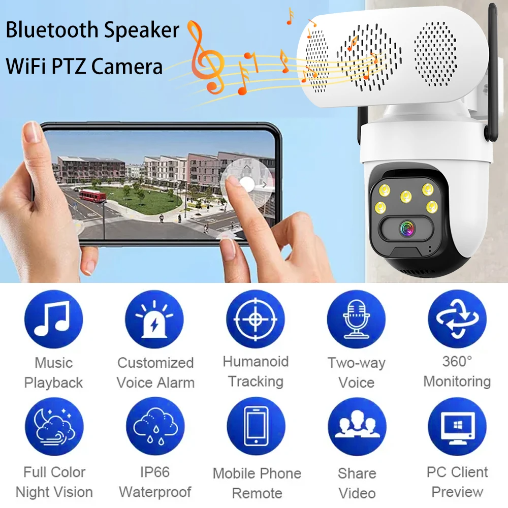 5MP Music Player Camera WIFI B - Audiovision Music Player reseña y precio
