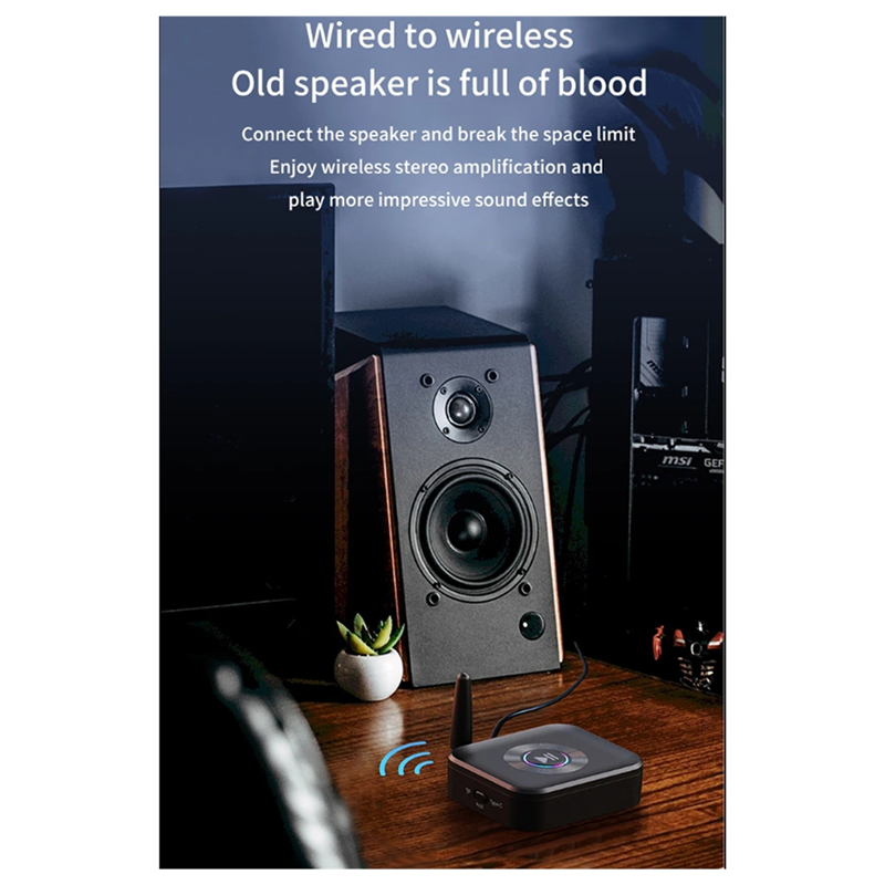 Excellent-Wireless Audio Recei - Audio Music Light reseña y precio