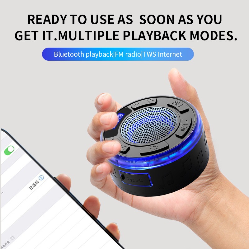 Bathroom Waterproof Wireless B - Amazon Music Audio Quality reseña y precio