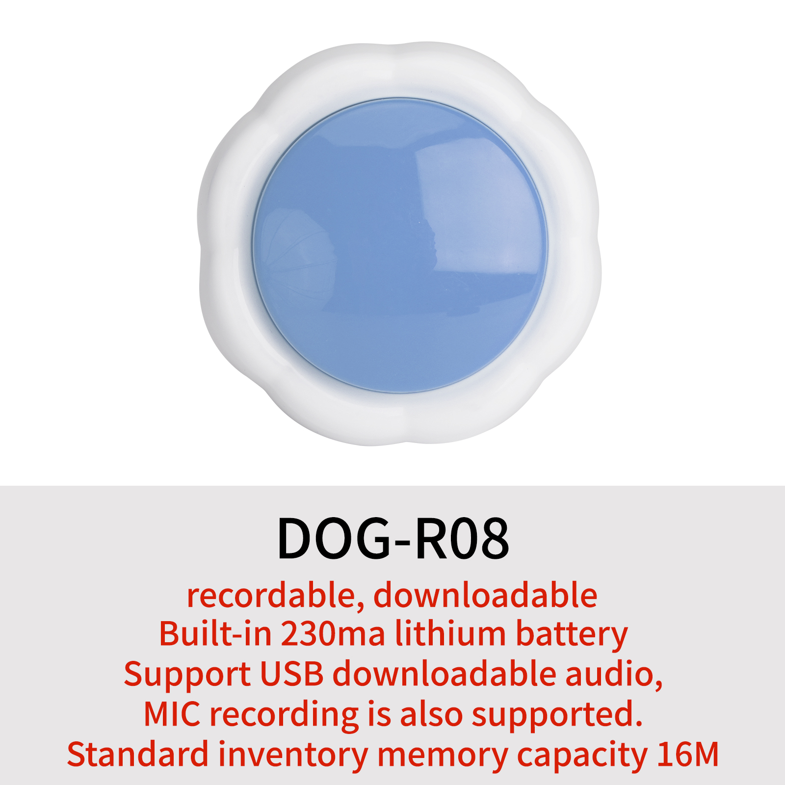 Voice Recording Button,16MB US - Audio Music Free Download reseña y precio