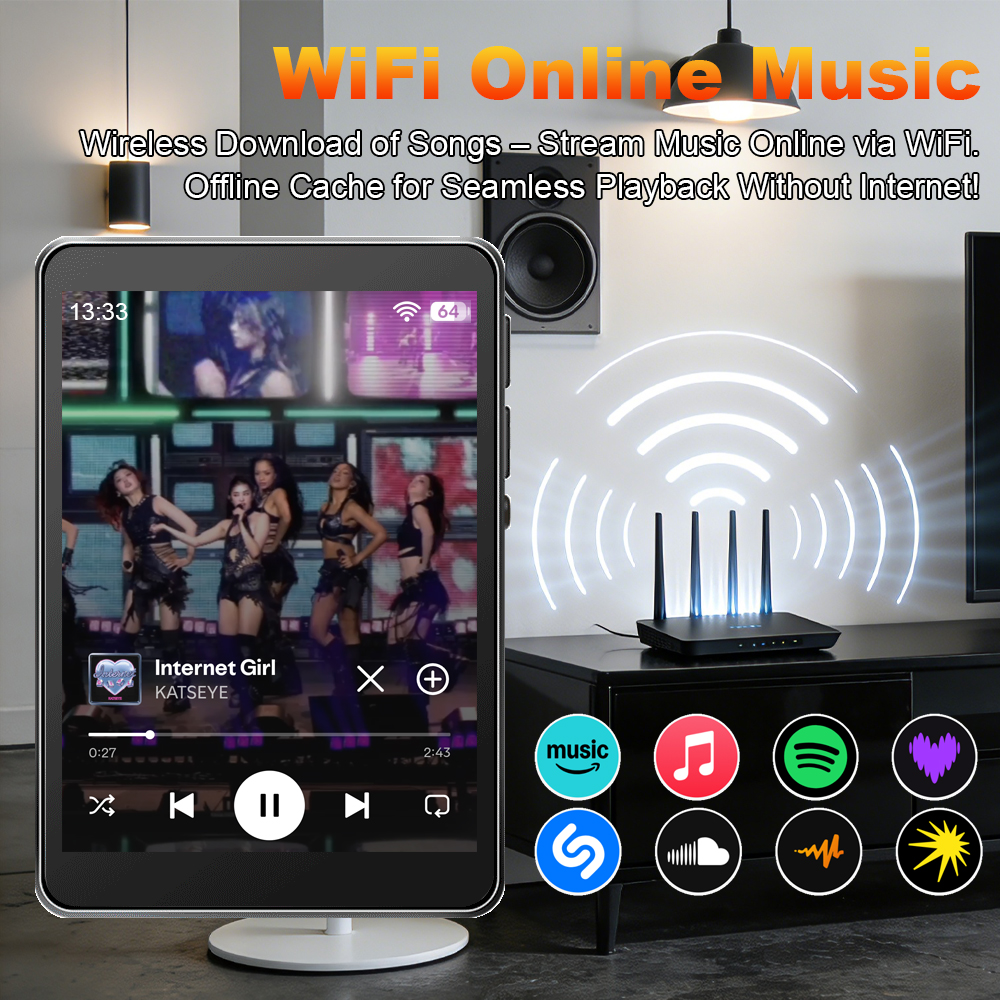 WiFi MP3 Player Andriod 10 Spo - Audio Music Free Download reseña y precio